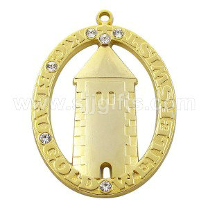 Good quality Keychain Necklace - Die Casting Zinc Alloy Medals – Sjj