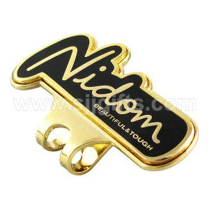 Supply OEM/ODM China Customized Metal Gold Nickel Plating Soft Enamel Painted Brass Zinc Alloy Golf Poker Chip Cap Hat Clip with Ball Marker Golf Accessory Gift Sets