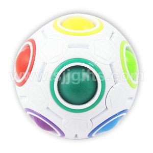 Cheapest Price Blank Acrylic Keychains - Magic Rainbow Ball  – Sjj