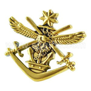 Renewable Design for China Design Custom Style Metal 3D Gold Secret Service Military Veteran USA Minuteman Army Enamel Pin Lapel Badge