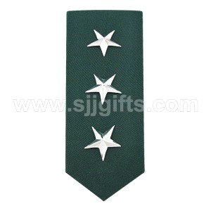 Quots for China Army Military Captain Epaulette Uniform Shoulder Boards