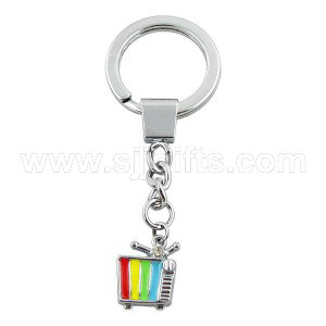 China Factory for China Custom Round Spinning Metal Key Chain with Double Sided Printing Logo
