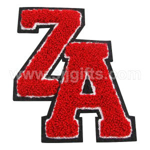 Reliable Supplier Heat Press Rhinestone Adhesive Sewing Patches Iron on Embroidered Badge Patch China chenille patches manufacturers