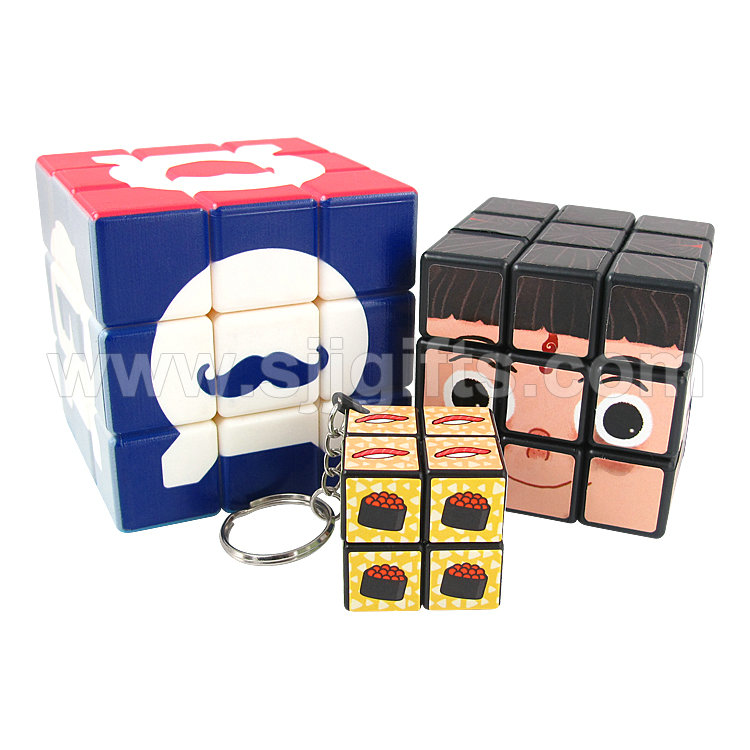 Fast delivery Wooden Keychains - Rubik’s Cube – Sjj
