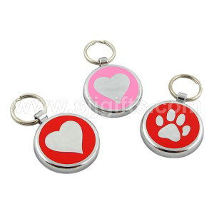 Short Lead Time for China Different Design Blank Plate Metal Dog Tag for Pet