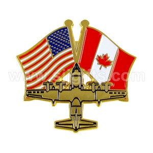 Airplane Lapel Pin / 3D Aircraft Pin / Miniature Airplane badge / Pilot Badge / Aircraft Badge