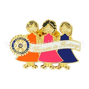Custom Made Rotary Club Pins