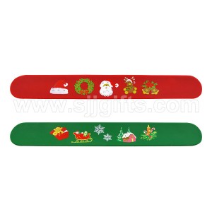 Cheap PriceList for Custom Fridge Magnets - Christmas Slap Wristbands – Sjj