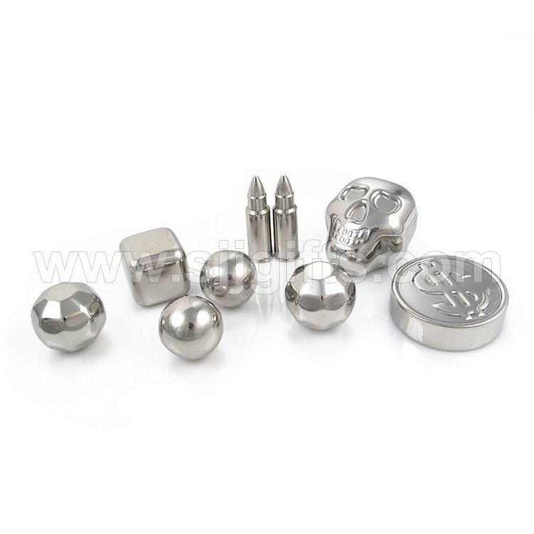 China wholesale Hair Clip - Stainless Steel Ice Cube – Sjj