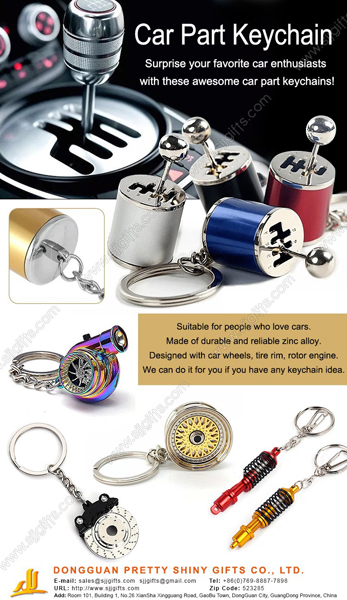 Stash Your Keys in Style with Hottest Sale Car Part Keychains