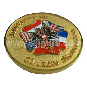 Reasonable price for Metal Badges - Die Struck Brass Coins – Sjj