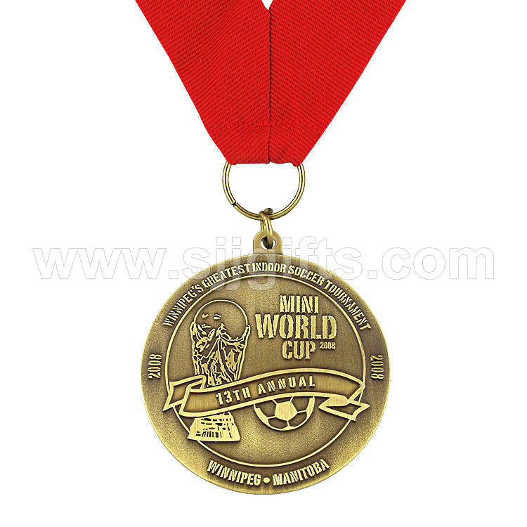 Good quality Gold Medal - Die Struck Brass Medals – Sjj