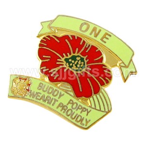 Poppy Appeal Pin Badges