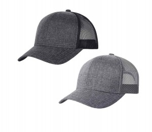 Custom High Quality Canvas Mesh Back Baseball Caps Trucker Hats