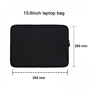 Housse de protection souple en néoprène pour ordinateur portable 15,6 pouces étanche de haute qualité