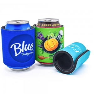 Sublimation Blanks Slap Wrap Koozie Neoprene Slap Cooler For Cans