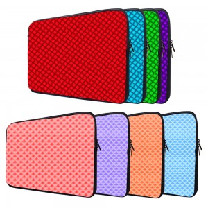 Kọǹpútà alágbèéká Dáàbò Case Sublimation Waterproof Tablet Sleeve Diamond Notebook Bag Fun Macbook Air 13