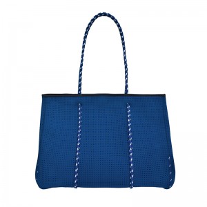 Neue Art und Weise kundenspezifische Strandtaschefrauen-Schultertragetaschen-Neoprenhandtasche