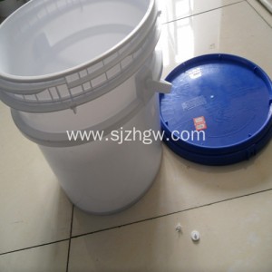Dawb HDPE Plastic tamper tshwm pails 10 Liter