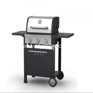 NEW 3 Burner Gas Barbecue Outdoor Garden BBQ Patio wise