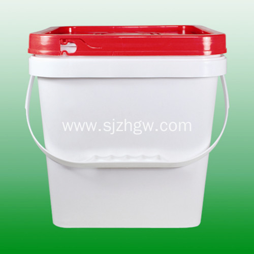 UN Certificated plastic pail 10L square pail Featured Image