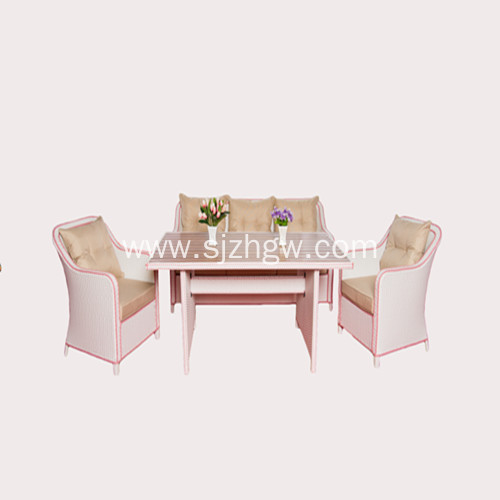 China wholesale Party Gazebo - Garden furniture/rattan dining table and chairs  – HGW Trade