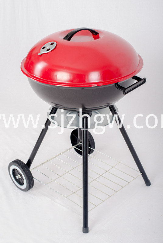 OEM/ODM China Patio Rattan Furniture - Four legs kettle barbecues customized grill with wheel  – HGW Trade