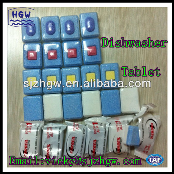 Automatic dishwasher detergent tablets