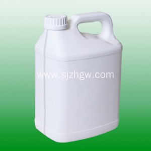 तरल युक्त के लिए एचडीपीई खाद्य ग्रेड प्लास्टिक की बोतल 5L
