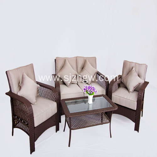 Manufacturer for Swimming Pool Algaecide - Grey new classic rattan furniture wicker couch sofa  – HGW Trade