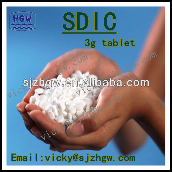 Short Lead Time for Benzalkonium Chloride - Sodium Dichloroisocyanurate/SDIC 56%&60% – HGW Trade