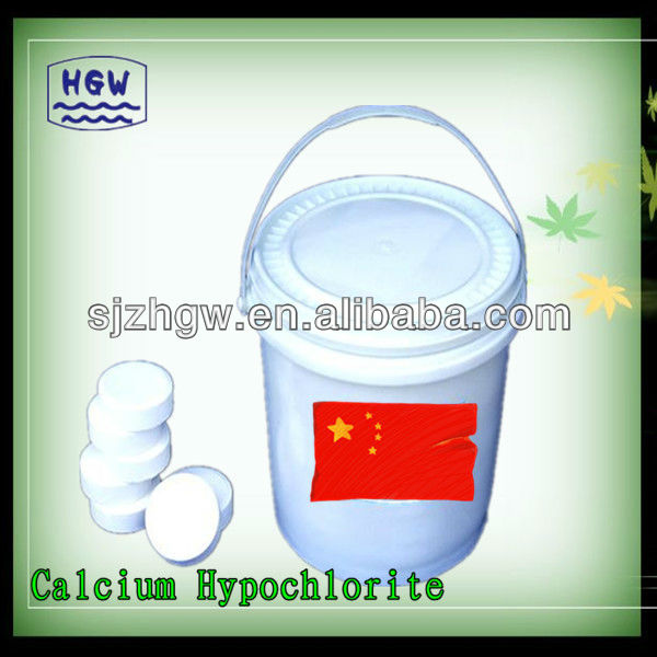 Natrijev Postopek kalcijev hipoklorit 65% / 70%