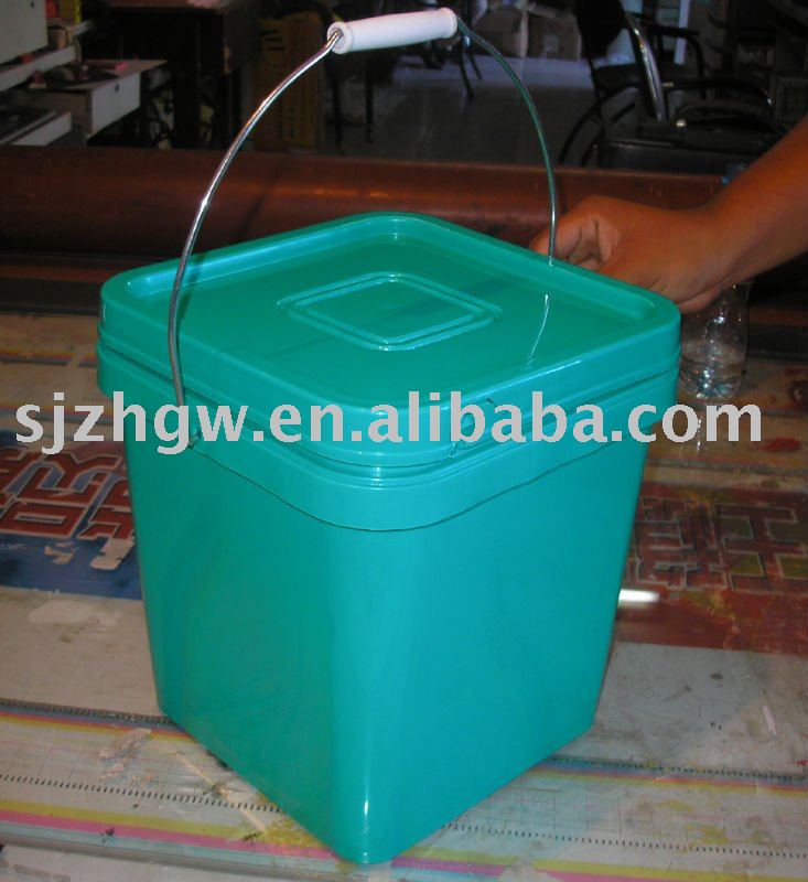 UN-Approved Plastic Square Bucket/Pail