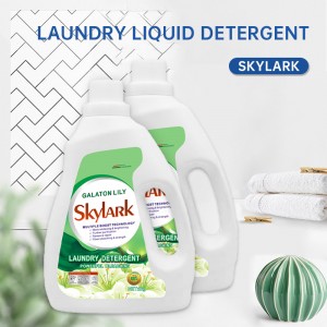 Napakahusay na Pagpaputi ng Galaton Lily Laundry Detergent na May Napakahusay na Pagganap