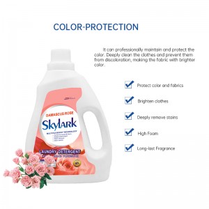 Super naravni detergent za pranje perila Damascus Rose za zaščito barv z odličnim delovanjem