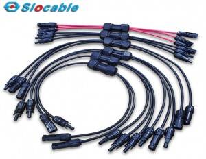 Solar Panel Extension Cable with Mc4 Male to Female Connectors