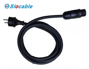 Mrežni priključni kabel Betteri BC01 na EU Schuko utikač za AC priključak mikro pretvarača