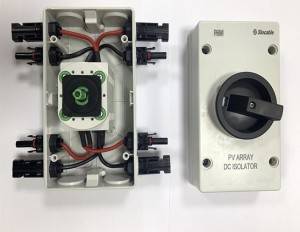 Solar Panel Isolator Switch