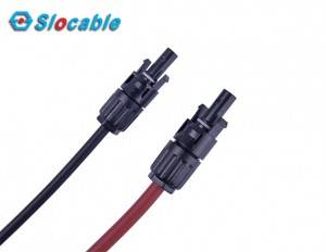 PV Cable Assemblies — 5to1 X Nooca Cable Fidinta oo leh Xidhiidhiyaha MC4