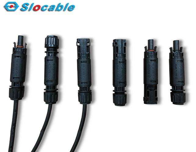 Mc4 ان لائن فیوز ہولڈر DC 1500V Slocable