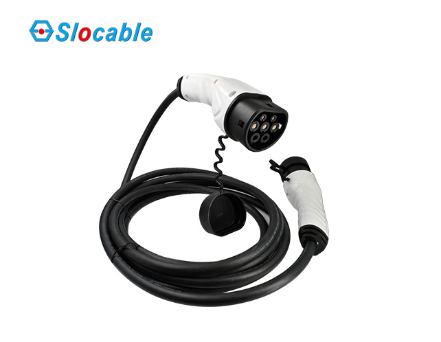 Slocable 3 Pin Type 2 to Type 2 EV Car Charging Cable 22KW