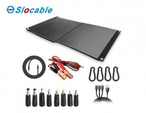 Slocable Foldable Solar Panel Mobile foonu Ṣaja