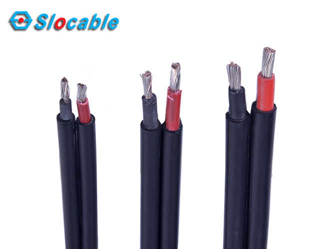 Wholesale Price 6mm2 Pv Cable - PV1-F 1000V Double Core Solar Cable – Slocable
