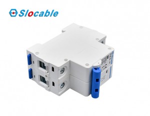 Slocable 2 Pole PV DC Solar Circuit Breaker for Solar System