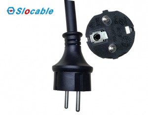 Omrežni priključni kabel Betteri BC01 na EU Schuko vtič za AC povezavo mikro pretvornika
