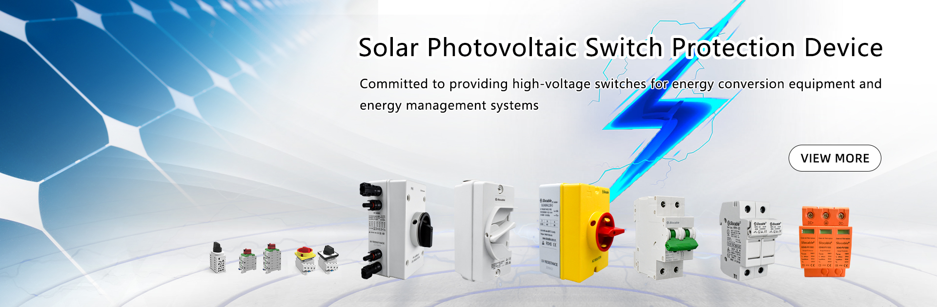i-slocable dc solar switch banner
