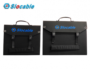 Slocable Foldable Solar Panel Mobile Phone Charger