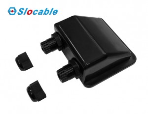 Solar Cable Van Roof Entry Gland Black Junction Box Slocable