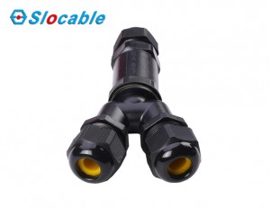 Slocable Waterproof Y Connector for Solar Street Light