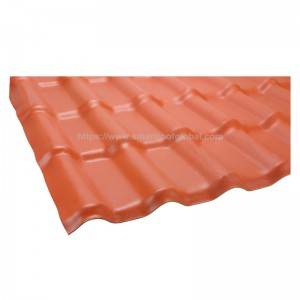 Smartroof PVC Resin anti corrosion roofing sheet heat insulation